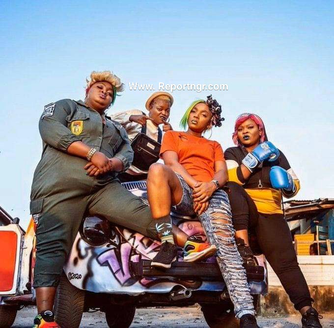 Omoghetto The comedy film featured Funke Akindele, Tina Mba, Adebayo Salami aka Oga Bello, Chioma Akpotha, Bimbo Thomas, Eniola Badmus.