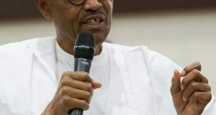 Nigerian president Mohammadu Buhari