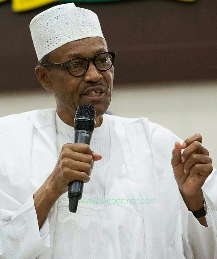 Nigerian president Mohammadu Buhari