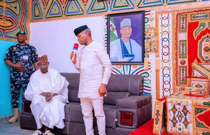 Vice president Yemi OSINBAJO PAYS CONDOLENCE VISIT TO NASARAWA OVER HERDSMEN KILLING