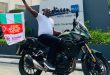 Kunle Adeyanju the Nigerian biker